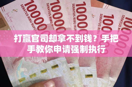北京打赢官司却拿不到钱？手把手教你申请强制执行