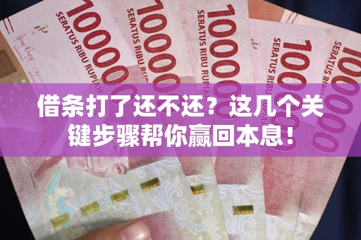 北京借条打了还不还？这几个关键步骤帮你赢回本息！
