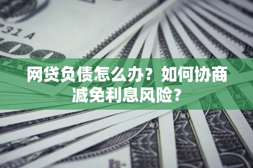北京网贷负债怎么办？如何协商减免利息风险？