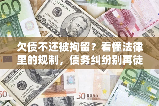 北京欠债不还被拘留？看懂法律里的规制，债务纠纷别再徒劳奔波