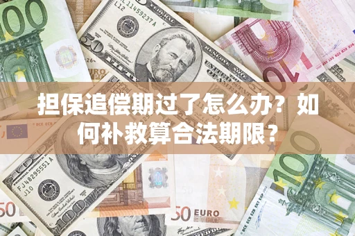 北京担保追偿期过了怎么办？如何补救算合法期限？