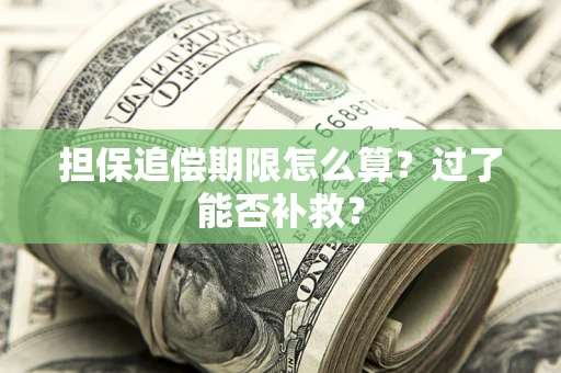 北京担保追偿期限怎么算？过了能否补救？